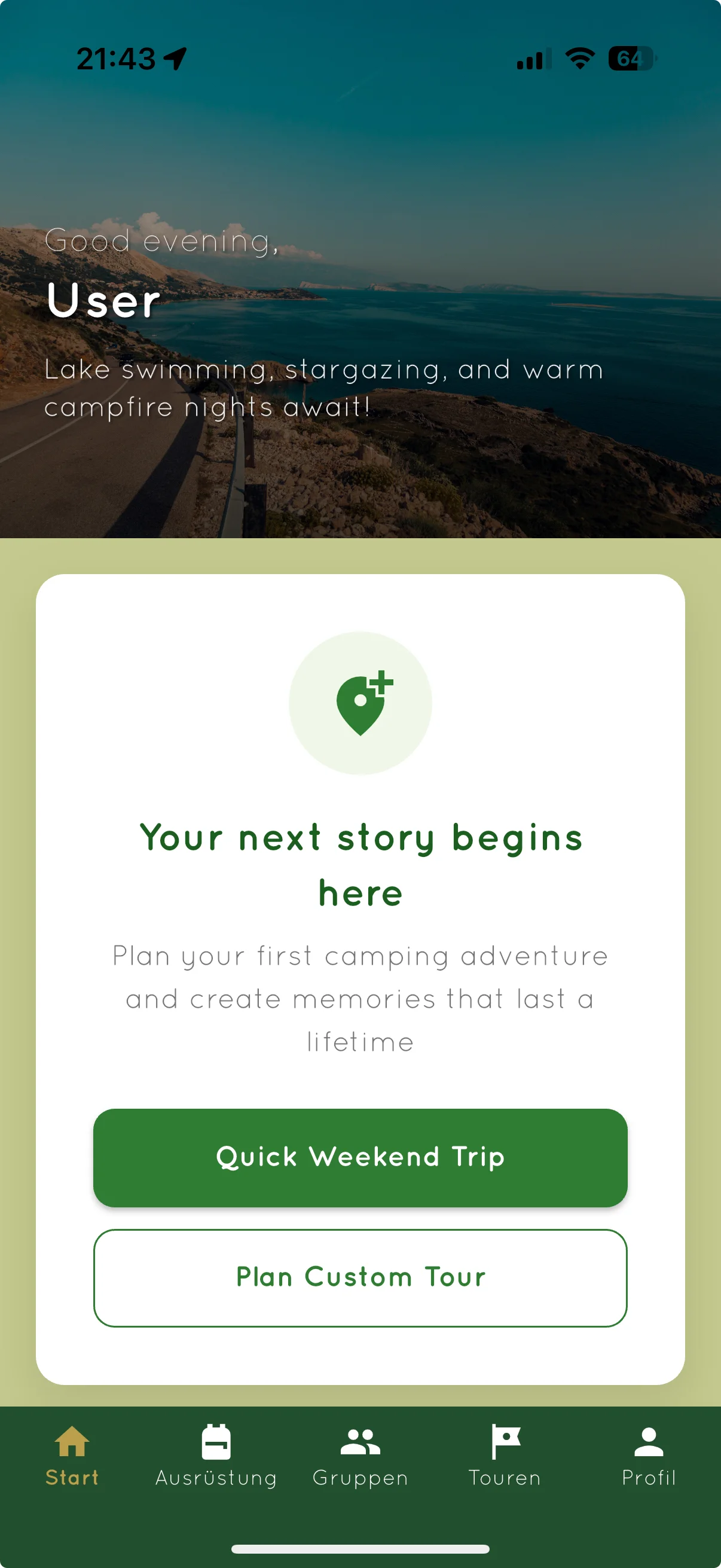 Camp2gether App